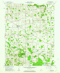 Otwell 1961 topographic map thumbnail