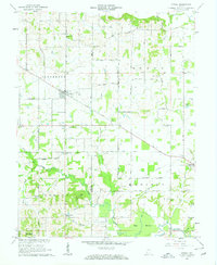 Otwell 1961 topographic map thumbnail