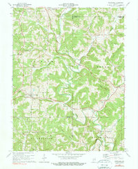 Owensburg 1975 topographic map thumbnail