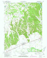 Paragon 1970 topographic map thumbnail