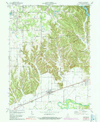 Paragon 1970 topographic map thumbnail