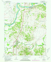 Patoka 1959 topographic map thumbnail