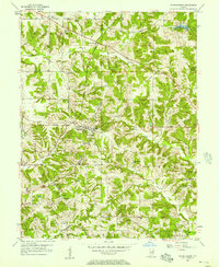 Patricksburg 1956 topographic map thumbnail