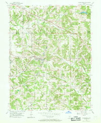 Patricksburg 1956 topographic map thumbnail