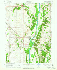 Perrysville 1964 topographic map thumbnail