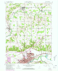 Peru 1960 topographic map thumbnail