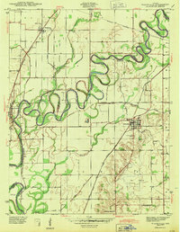 Plainville 1943 topographic map thumbnail