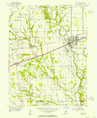 Plainfield 1953 topographic map preview