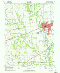 Plainfield 1970 topographic map preview