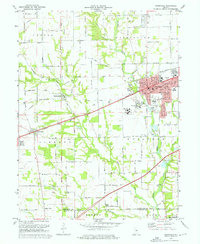 Plainfield 1970 topographic map thumbnail