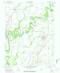 Plainville 1957 topographic map thumbnail