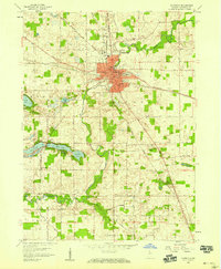 Plymouth 1957 topographic map thumbnail