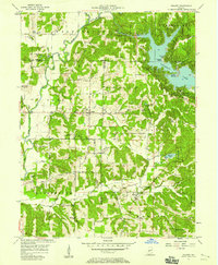 Poland 1957 topographic map thumbnail