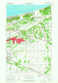 Portage 1960 topographic map thumbnail