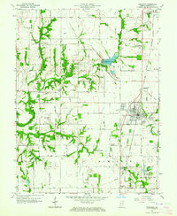 Shelburn 1963 topographic map thumbnail