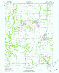 Shelburn 1963 topographic map thumbnail