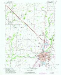 Shelbyville 1962 topographic map preview
