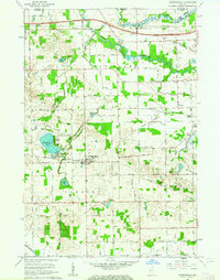 Shipshewana 1961 topographic map thumbnail