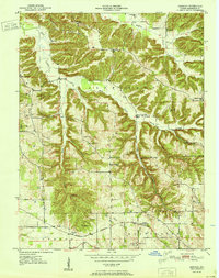 Smedley 1951 topographic map preview