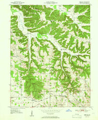 Smedley 1951 topographic map preview
