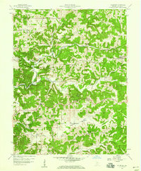 Solsberry 1956 topographic map thumbnail