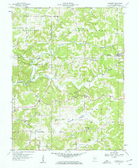Solsberry 1956 topographic map thumbnail