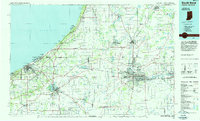 South Bend 1983 topographic map thumbnail