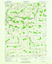 South Whitley East 1962 topographic map thumbnail
