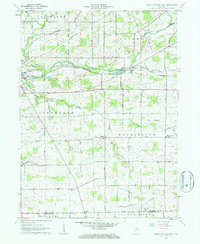 South Whitley East 1962 topographic map thumbnail