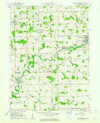 South Whitley West 1962 topographic map thumbnail