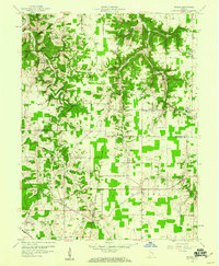 Spades 1958 topographic map thumbnail