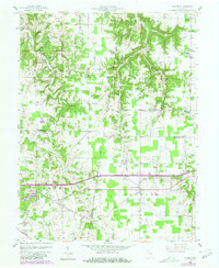 Spades 1958 topographic map thumbnail