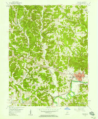 Spencer 1956 topographic map thumbnail