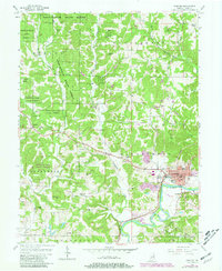 Spencer 1956 topographic map thumbnail
