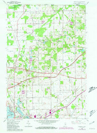 Springville 1958 topographic map thumbnail