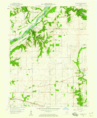 Stonebluff 1958 topographic map preview