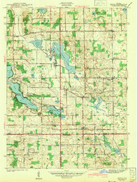 Stroh 1942 topographic map preview