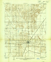 Switz City 1938 topographic map thumbnail