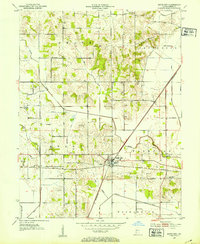 Switz City 1950 topographic map thumbnail