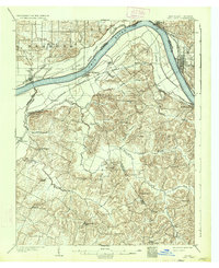 Tell City 1903 topographic map thumbnail