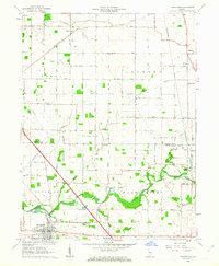 Thorntown 1962 topographic map thumbnail