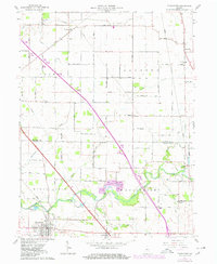 Thorntown 1962 topographic map thumbnail