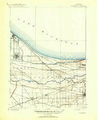 Tolleston 1900 topographic map thumbnail
