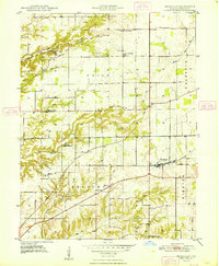 Trafalgar 1948 topographic map thumbnail