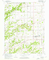 Trafalgar 1965 topographic map thumbnail