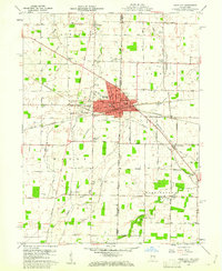 Union City 1960 topographic map thumbnail