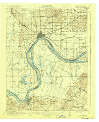 Uniontown 1917 topographic map thumbnail