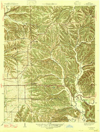 Unionville 1947 topographic map thumbnail