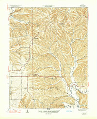 Unionville 1947 topographic map thumbnail