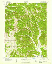 Unionville 1957 topographic map thumbnail